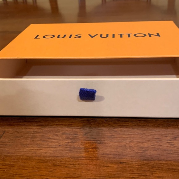 Brand new , rare authentic Louis Vuitton Signature Orange and Blue Box, must ! - Picture 1 of 8